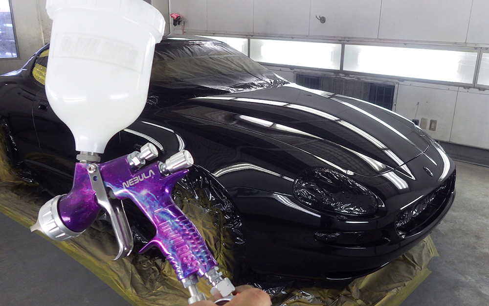「マセラティ」のオールペイント | 板金塗装・自動車修理はモリオート
